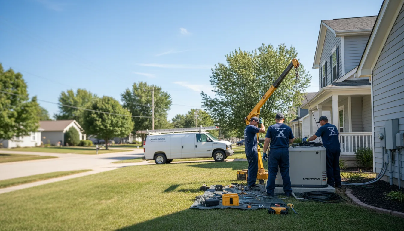 Generator Installation in Holly Springs, NC near me